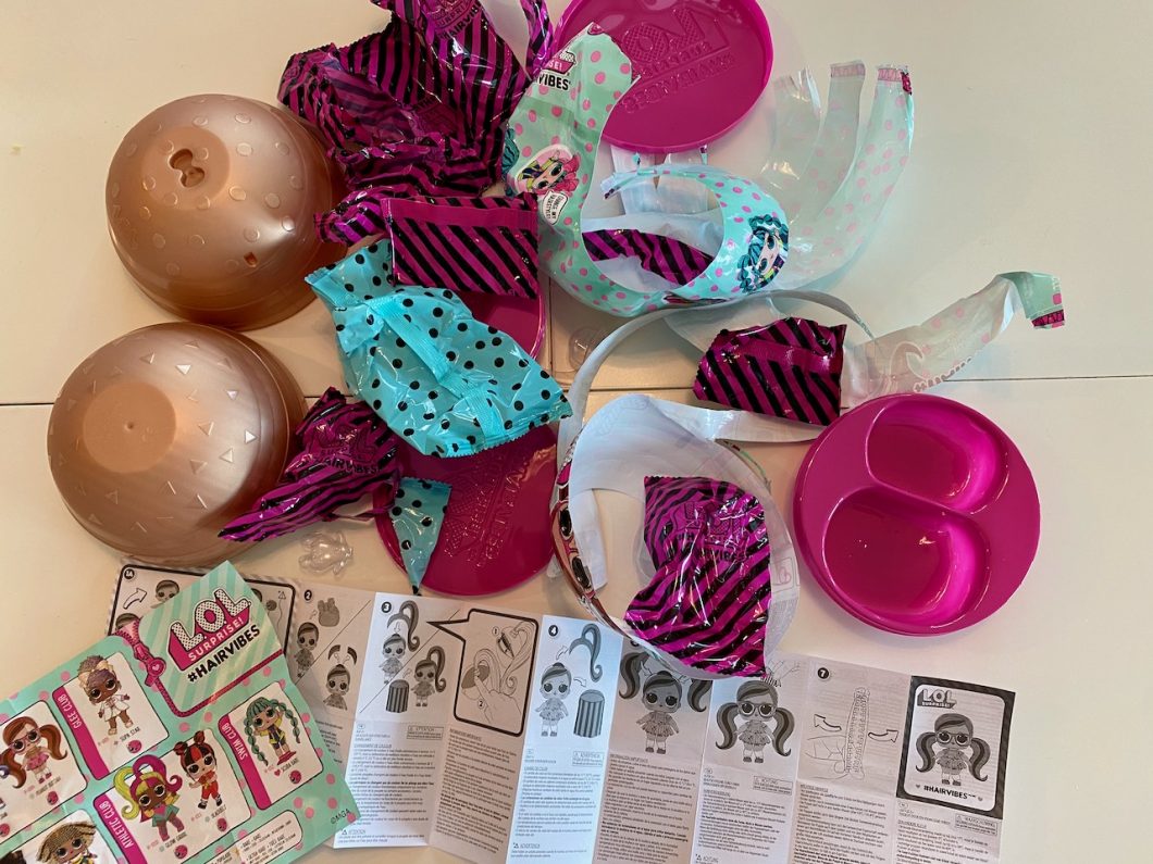 LOL Doll Packaging Waste
